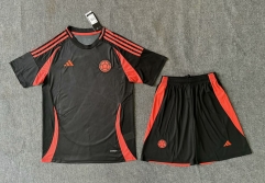 2024-25 Correct Version Colombia Away Black Soccer Uniform-6748