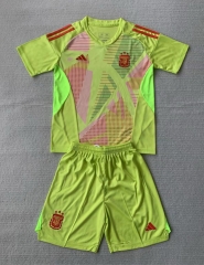 2024-2025 Argentina Goalkeeper Green Soccer Uniform-AY