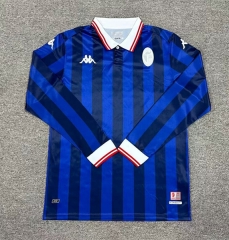2024-2025 Special Version SSC Bari Blue LS Thailand Soccer Jersey AAA-512