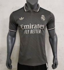 2024-2025 Real Madrid 2nd Away Gray Thailand Soccer Jersey AAA-416