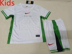 2024-2025 Nigeria Home White Kid/Youth Soccer Uniform-507
