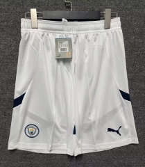 2024-2025 Manchester City Home White Thailand Soccer Shorts