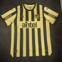 2024-2025 CA Peñarol Home Yellow&Black Thailand Soccer Jersey AAA-HR