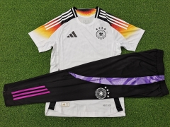 2024-2025 Germany Home White Short-Sleeved Thailand Soccer Tracksuit-9926