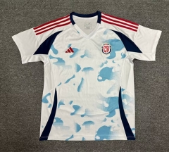2024-2025 Costa Rica Away White Thailand Soccer Jersey AAA