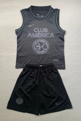 2024-2025 Club América Black Vest Soccer Uniform-AY
