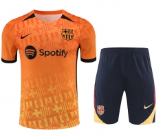 2024-2025 Barcelona Orange Thailand Soccer Uniform-418