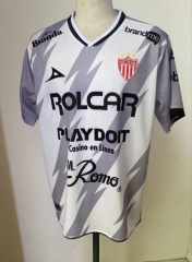 (S-3XL) 2024-2025 Necaxa Away White&Gray Thailand Soccer jersey AAA-912