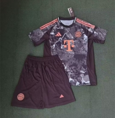 2024-2025 Bayern München Away Black&Blue Soccer Uniform-3454