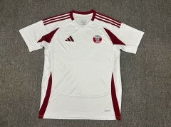 2024-2025 Qatar Home White Thailand Soccer Jersey AAA-512