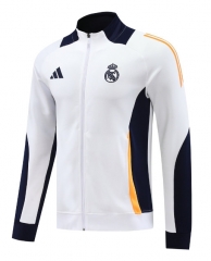 2024-2025 Real Madrid White Thailand Soccer Jacket-LH