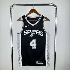 San Antonio Spurs Black #3 NBA Jersey-311