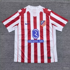 (S-4XL) 2025-26 Atletico Madrid Home Red&White Thailand Soccer Jersey AAA-0485