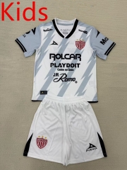 2025-26 CD Necaxa Away White kids Soccer Uniform-AY