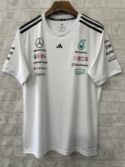2025 Formula one Mercedes White Formula One Racing Suit