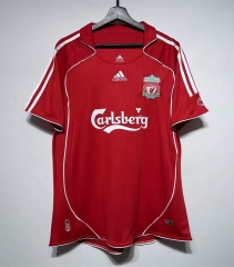 Retro Version 2006-2007 Liverpool Home Red Thailand Soccer Jersey AAA-2483