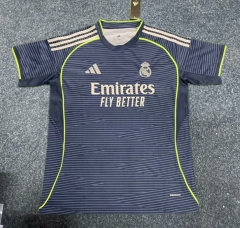 2025-26 Real Madrid Away Light Grey Soccer Jersey AAA-5189