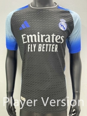 Player Version 2025-2026 Real Madrid Black Training Soccer Jersey AAA-4886