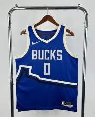 2025 City Version Milwaukee Bucks Blue #0 NBA Jersey-311