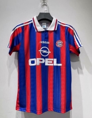 Retro Version 1998-1999 Bayern München Home Red Thailand Soccer Jersey AAA-1763
