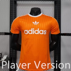 Player Version Adidas Orange T-shirt-888