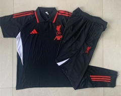 2025-2026 Liverpool Black Thailand Polo Uniform-815