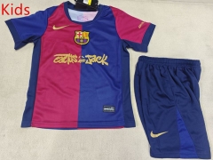 2025-2026 Joint Version Barcelona Red&Blue Kids/Youth Soccer Uniform-507