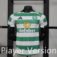 Player Version 2025-2026 Celtic Green Thailand Soccer jersey AAA-888