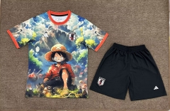 2025-2026 Special Version Japan Blue Soccer Uniform-709