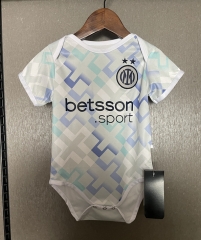 2025-2026 Inter Milan Away White Baby Uniform-CS