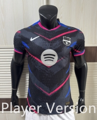 Player Version 2025-2026 Special Version Barcelona Grey Thailand Soccer Jersey AAA-9812