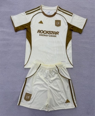 2025-2026 Los Angeles FC Light Yellow Soccer Uniform-AY