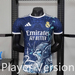 Player Version 2025-2026 Special Version Real Madrid Blue Thailand Soccer Jersey AAA-888