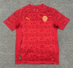 ( S-4XL ) 2025-2026 Valencia Away Red Thailand Soccer Jersey AAA-512