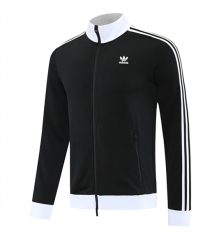 Adidas Black Thailand Soccer Jacket-LH