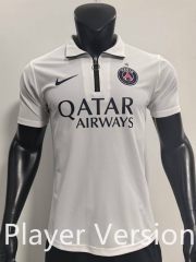 Player Version 2025-2026 Paris SG White Thailand Soccer Jersey AAA-SJ