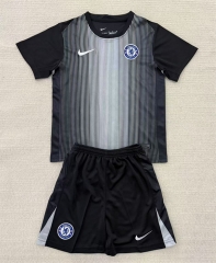 2025-2026 Chelsea Goalkeeper Black Soccer Uniform-AY