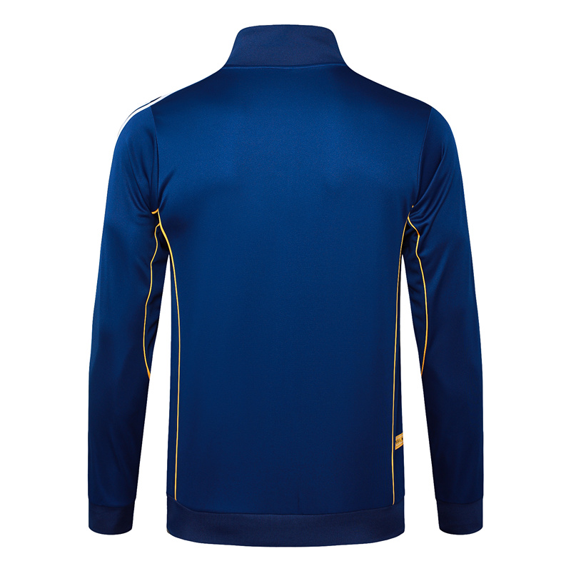 2025-2026 Retro Version Real Madrid Royal Blue Thailand Soccer Jacket ...