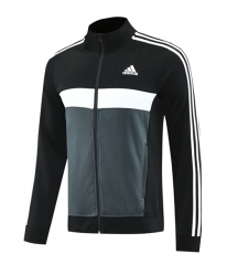 Adidas Black&Green Thailand Soccer Jacket-LH