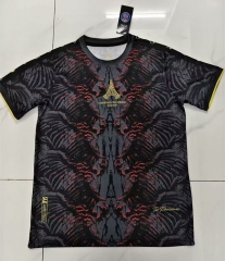 2025-2026 Champion Version Paris Black&Gray Thailand Soccer Jersey AAA-2483
