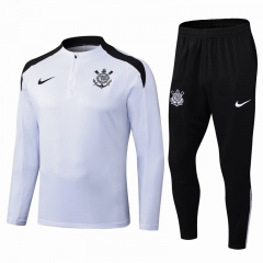 2025-2026 Corinthians White Thailand Soccer Tracksuit-411