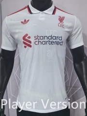Player Version 2025-2026 Personalized Version Liverpool White Thailand Soccer Jersey AAA-1959