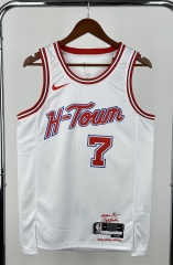 2024 City Version Houston Rockets White #7 NBA Jersey-311