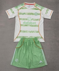 2025-2026 Celtics 2nd Away White&Green Soccer Uniform-AY