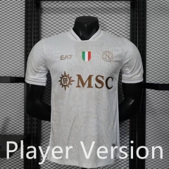 Player Version 2025-2026 Napoli White Thailand Soccer Jersey AAA-888
