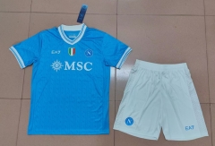 2025-2026 Napoli Home Blue Soccer Uniform-7209