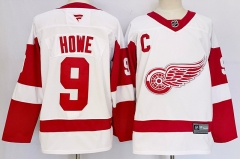 Detroit Red Wings White #9 NHL Jersey
