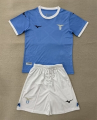2025-2026 Lazio Home Light Blue Soccer Uniform-AY