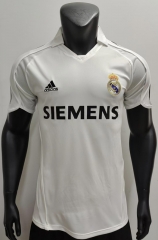 Retro Version 2005-2006 Real Madrid Home White Thailand Soccer Jersey-3685