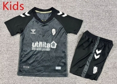 2025-2026 Sunderland 2nd Away Black Kids/Youth Soccer Uniform